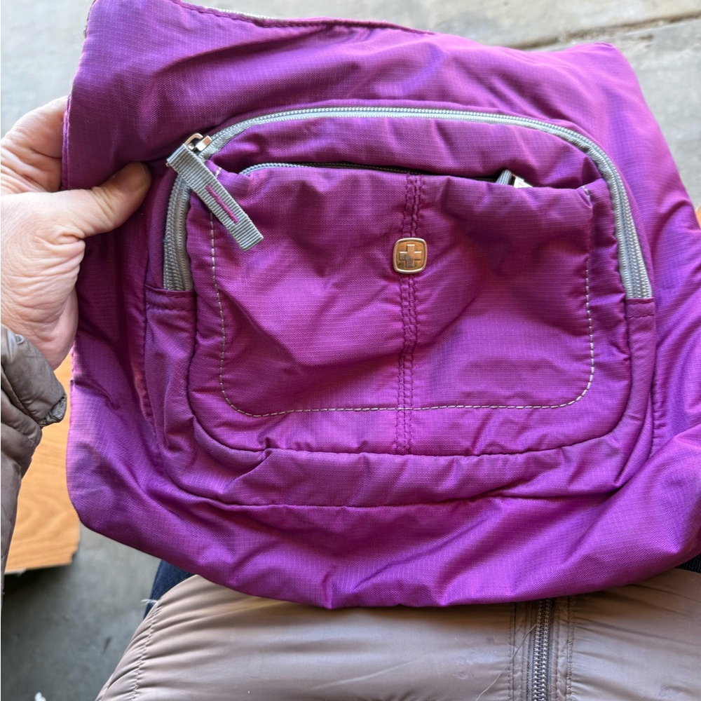 Purple Crossbody Bag